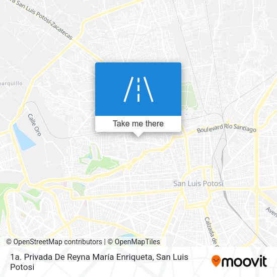 1a. Privada De Reyna María Enriqueta map