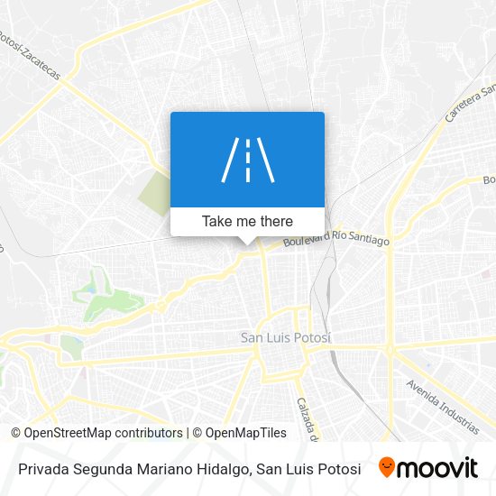 Privada Segunda Mariano Hidalgo map