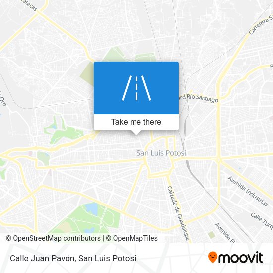 Calle Juan Pavón map