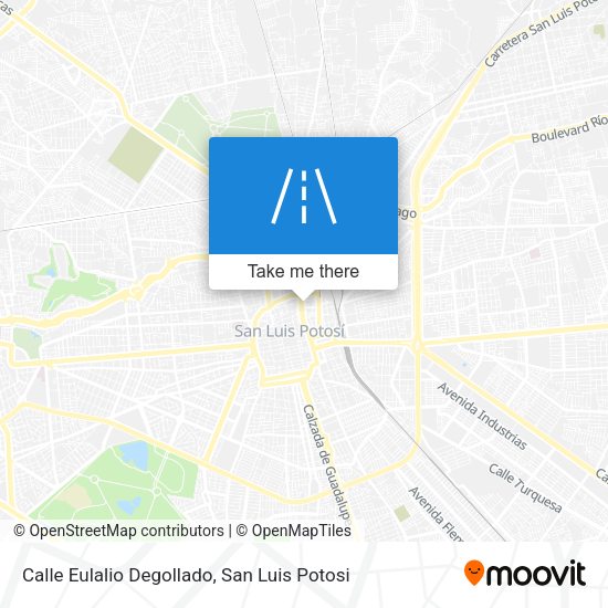Mapa de Calle Eulalio Degollado