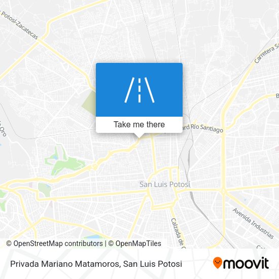 Mapa de Privada Mariano Matamoros