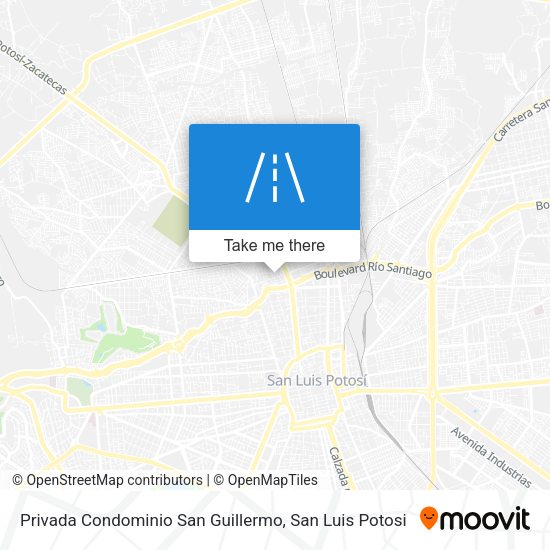 Privada Condominio San Guillermo map