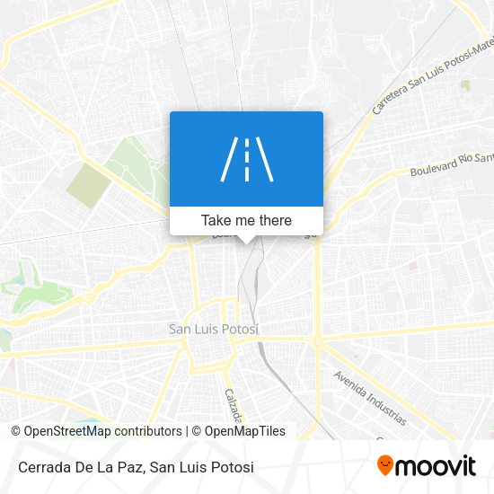 Cerrada De La Paz map