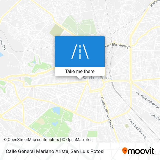 Mapa de Calle General Mariano Arista