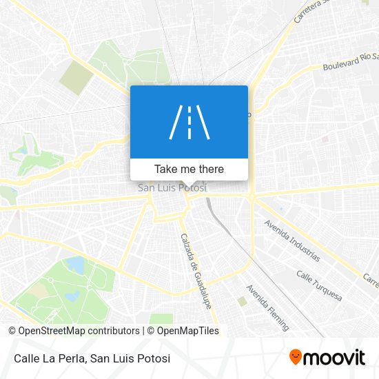 Calle La Perla map