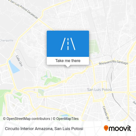 Mapa de Circuito Interior Amazona