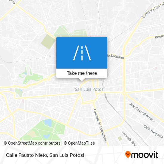 Mapa de Calle Fausto Nieto