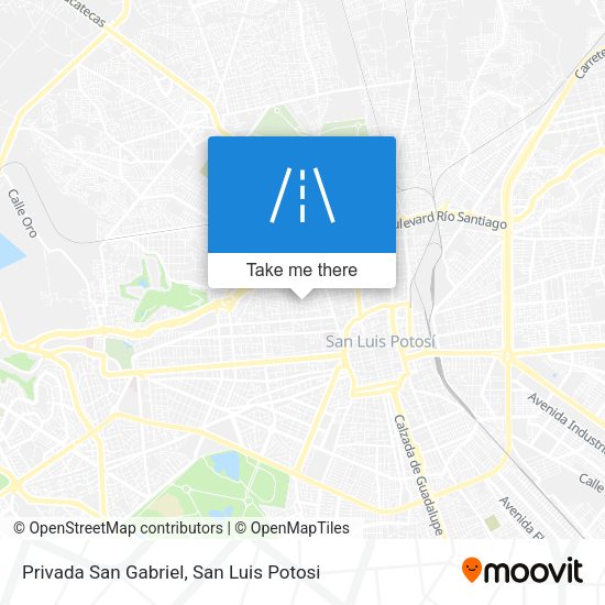 Privada San Gabriel map
