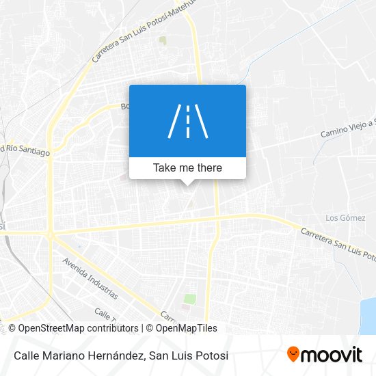 Mapa de Calle Mariano Hernández