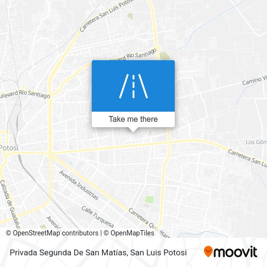Privada Segunda De San Matías map