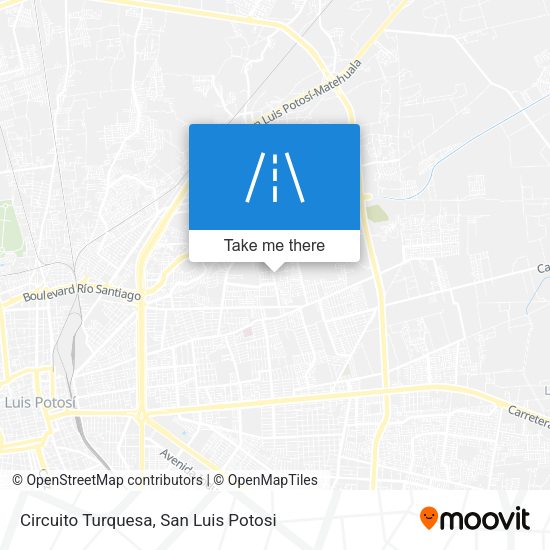 Mapa de Circuito Turquesa