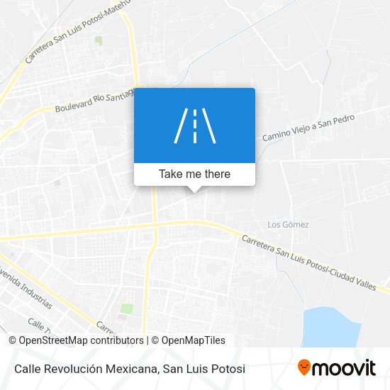 Mapa de Calle Revolución Mexicana