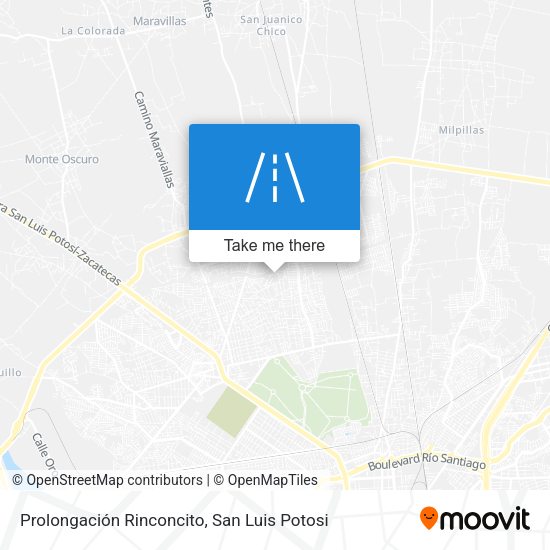 Prolongación Rinconcito map