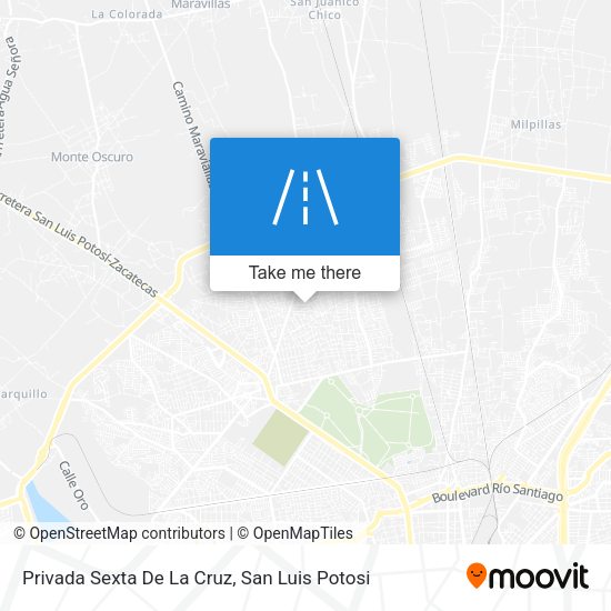Mapa de Privada Sexta De La Cruz