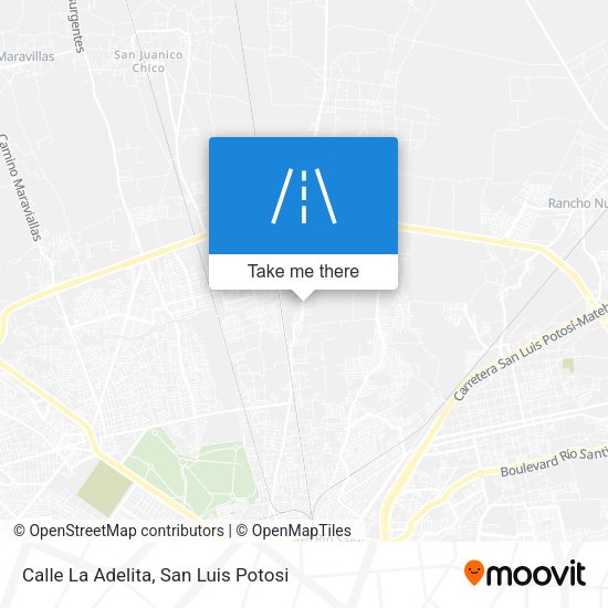 Mapa de Calle La Adelita
