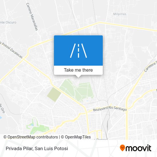 Mapa de Privada Pilar