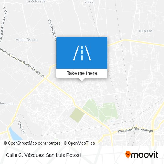 Mapa de Calle G. Vázquez