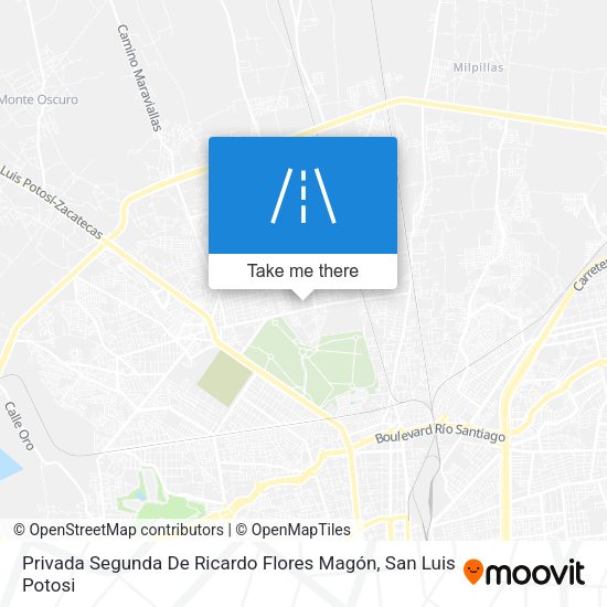 Mapa de Privada Segunda De Ricardo Flores Magón