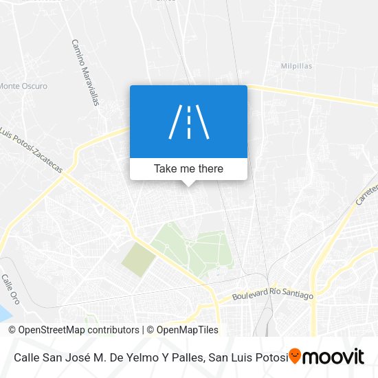 Calle San José M. De Yelmo Y Palles map