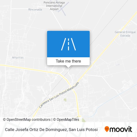 Calle Josefa Ortiz De Domínguez map
