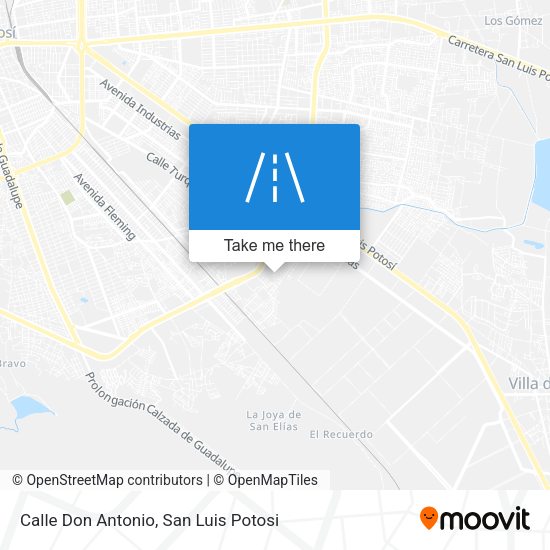 Calle Don Antonio map