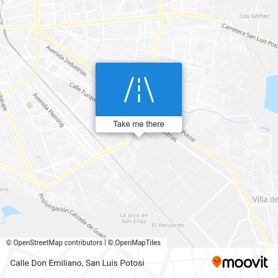 Mapa de Calle Don Emiliano