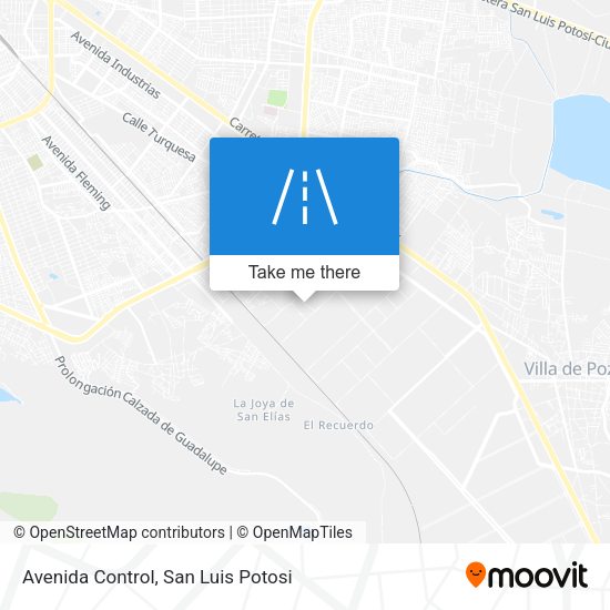 Mapa de Avenida Control