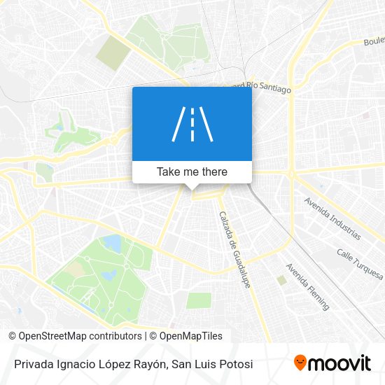 Privada Ignacio López Rayón map