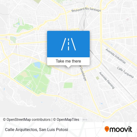 Calle Arquitectos map