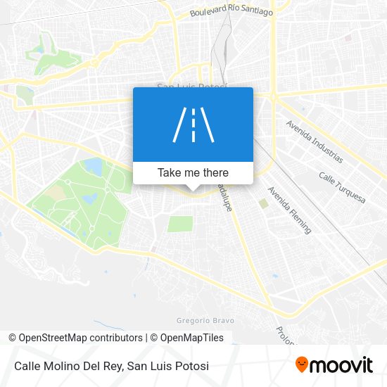 Calle Molino Del Rey map