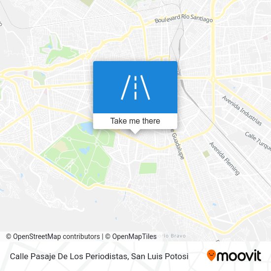 Mapa de Calle Pasaje De Los Periodistas