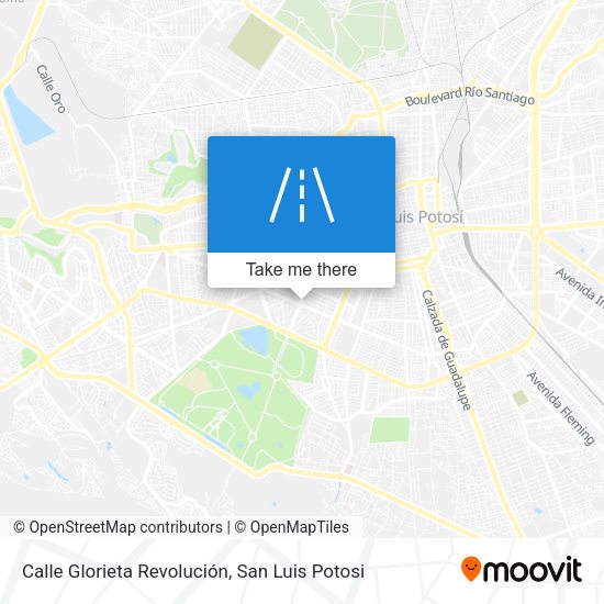 Mapa de Calle Glorieta Revolución