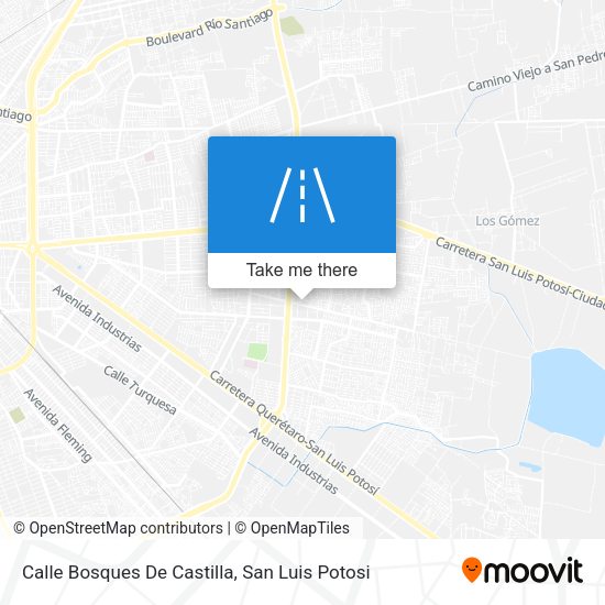 Mapa de Calle Bosques De Castilla