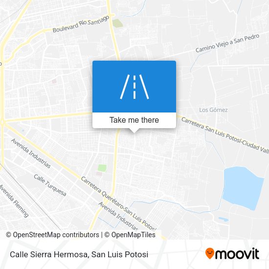 Calle Sierra Hermosa map