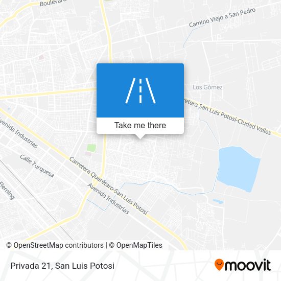 Mapa de Privada 21