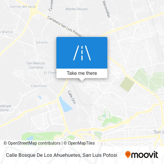 Calle Bosque De Los Ahuehuetes map