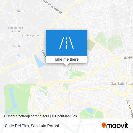 Mapa de Calle Del Tiro