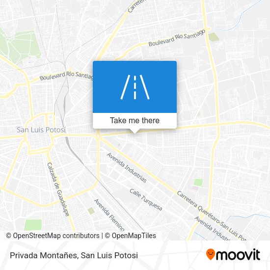 Mapa de Privada Montañes