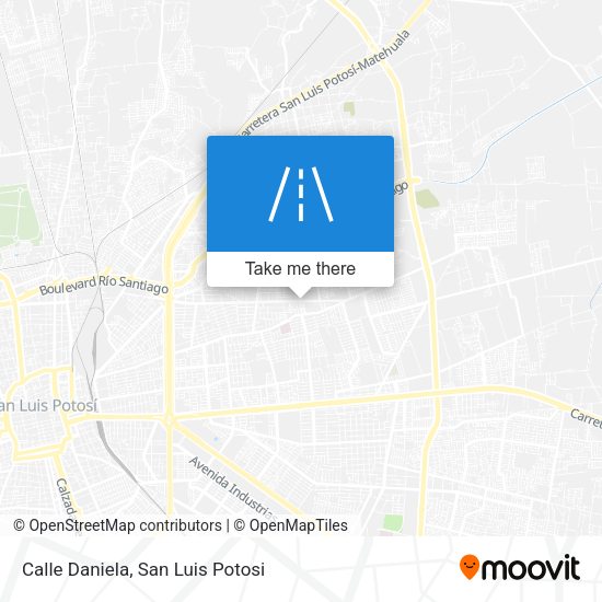 Calle Daniela map