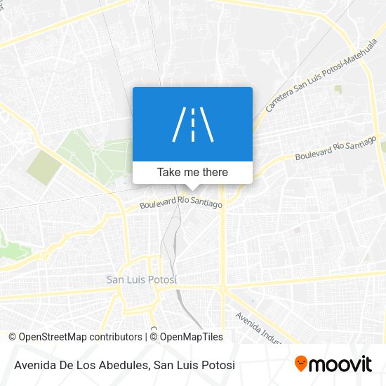 Mapa de Avenida De Los Abedules