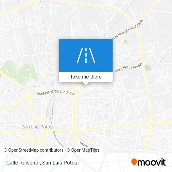 Mapa de Calle Ruiseñor