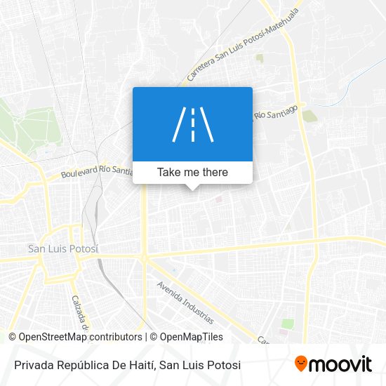 Privada República De Haití map
