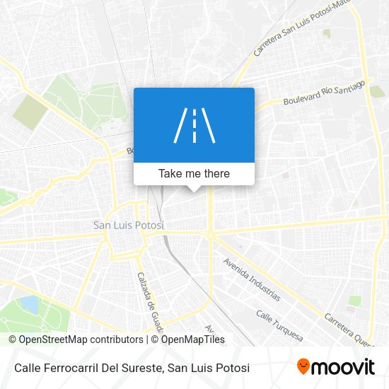 Calle Ferrocarril Del Sureste map