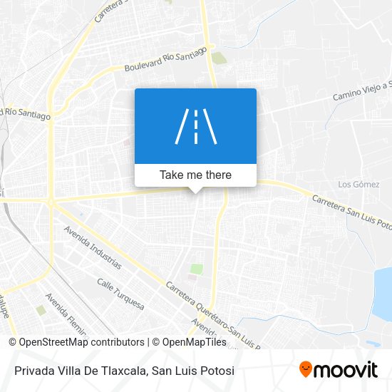 Privada Villa De Tlaxcala map