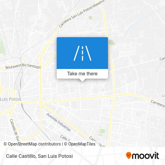 Mapa de Calle Castillo