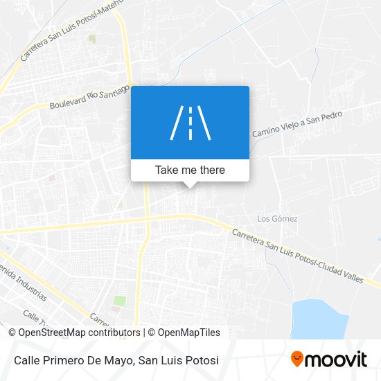 Calle Primero De Mayo map