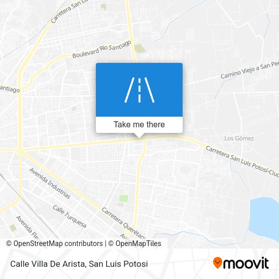Mapa de Calle Villa De Arista