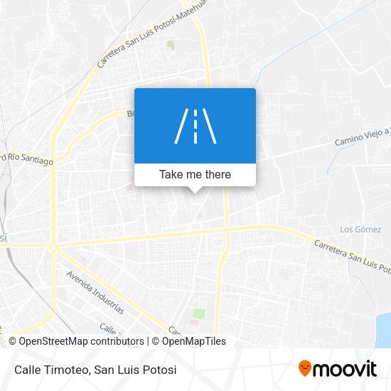 Mapa de Calle Timoteo