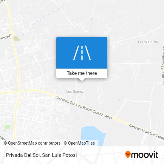 Mapa de Privada Del Sol