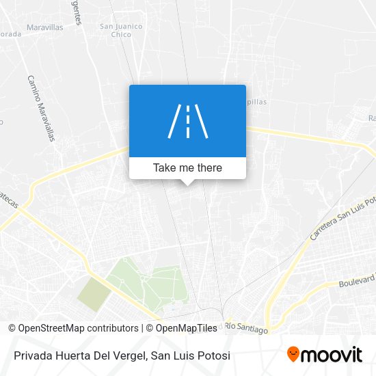 Privada Huerta Del Vergel map